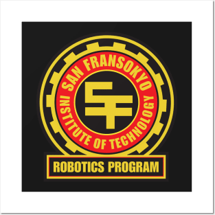 San Fransokyo Institute of Technology Robotics Program Posters and Art